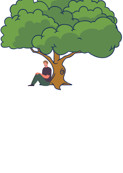 17. Un hombre y un árbol