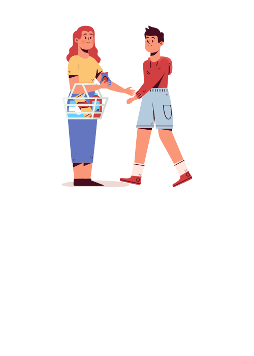 29. En el supermercado