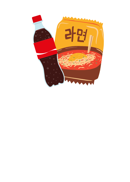 24. Cocinar ramen con coca