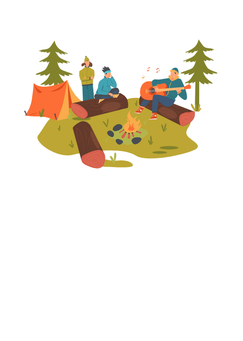 48. Me encanta ir da campamento