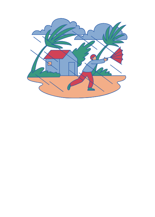 60. Hay una tormenta